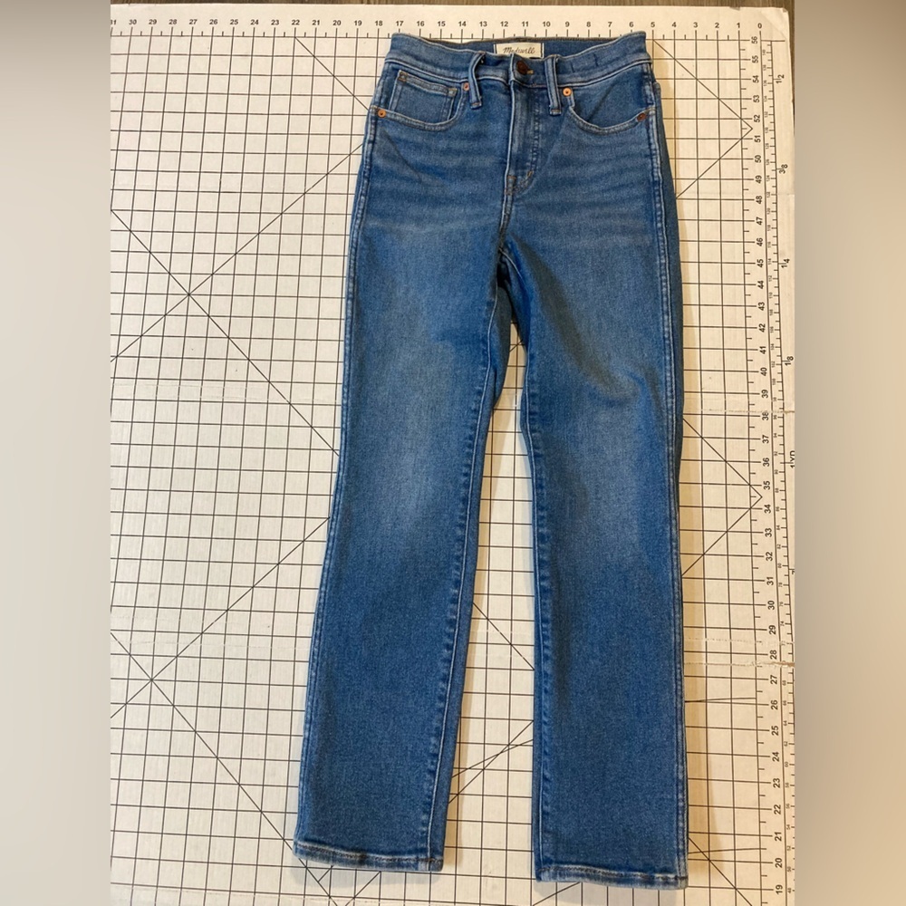 Madewell by J. Crew Women’s Size 23 Blue Stovepipe Jeans